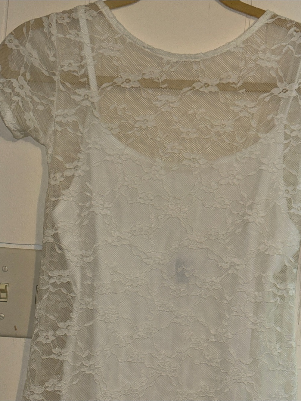 Wild Fable White Lace Dress Size XS - Picture 6 of 7
